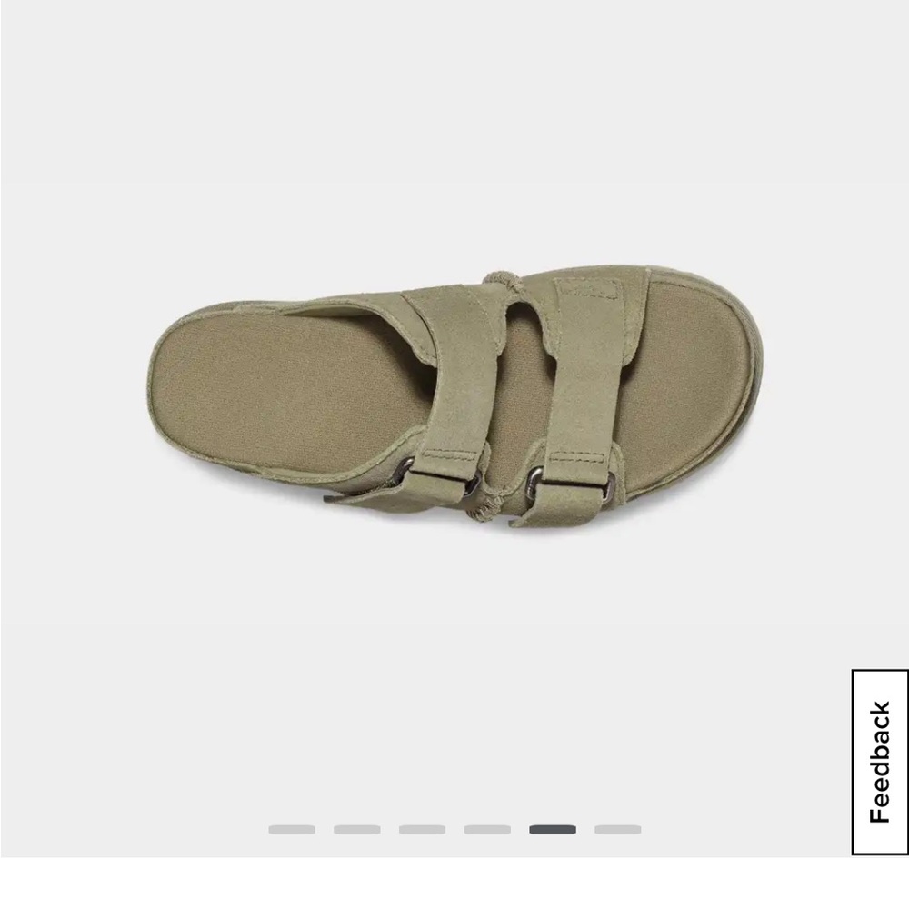- UGG goldenstar hi platform sandals/ slippers in women size 8 clover USED